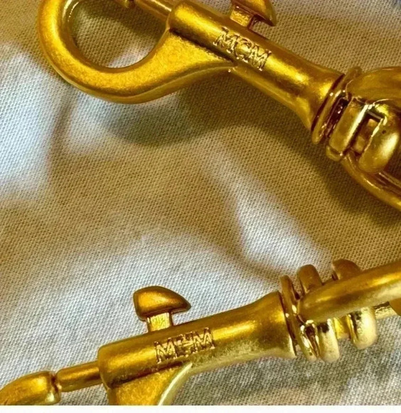 MCM Mini Ella old yellow leather Boston bag - Picture 3 of 11